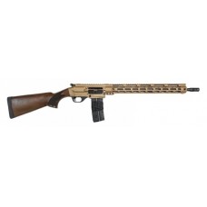Crusader Arms Backland Hunter .223 Rem/5.56 NATO 18.6" Barrel Semi Auto Rifle - Tan/Wood